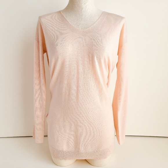 Vimmia Shavasana Reversible Sweater Womens S Light Pink Long Sleeve New w/ Tag - Picture 2 of 8